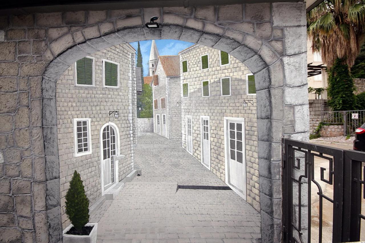 Studio Apartman Sveti Stefan Apartment Bagian luar foto